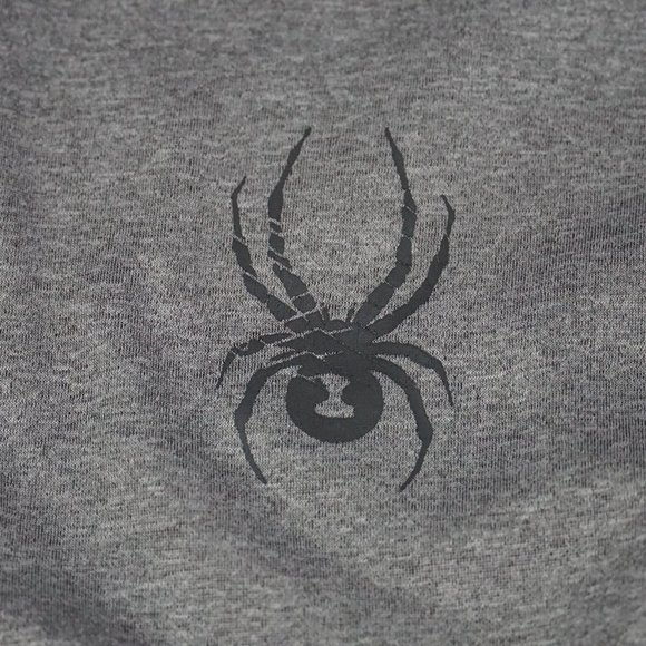 Spyder Men's Active Pullover Hoodie Size Large Grey - Picture 3 of 5